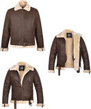 Unisex B-3 sheepskin bomber jacket, detail