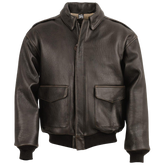 Black leather jacket