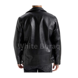 Black Men’s Biker Leather Jacket