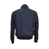 Navy blue bomber jacket