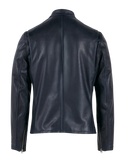Black leather jacket