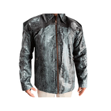 Snakeskin-patterned jacket