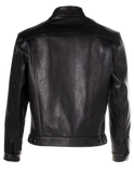 Black leather jacket