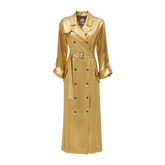 Gold trench coat