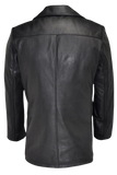 Black leather jacket