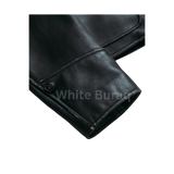 Black Leather Biker Jacket