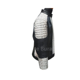 Cafe Racer Snakeskin Leather Jacket