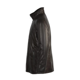 Black leather jacket