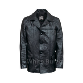 Men's Leather Car Coat