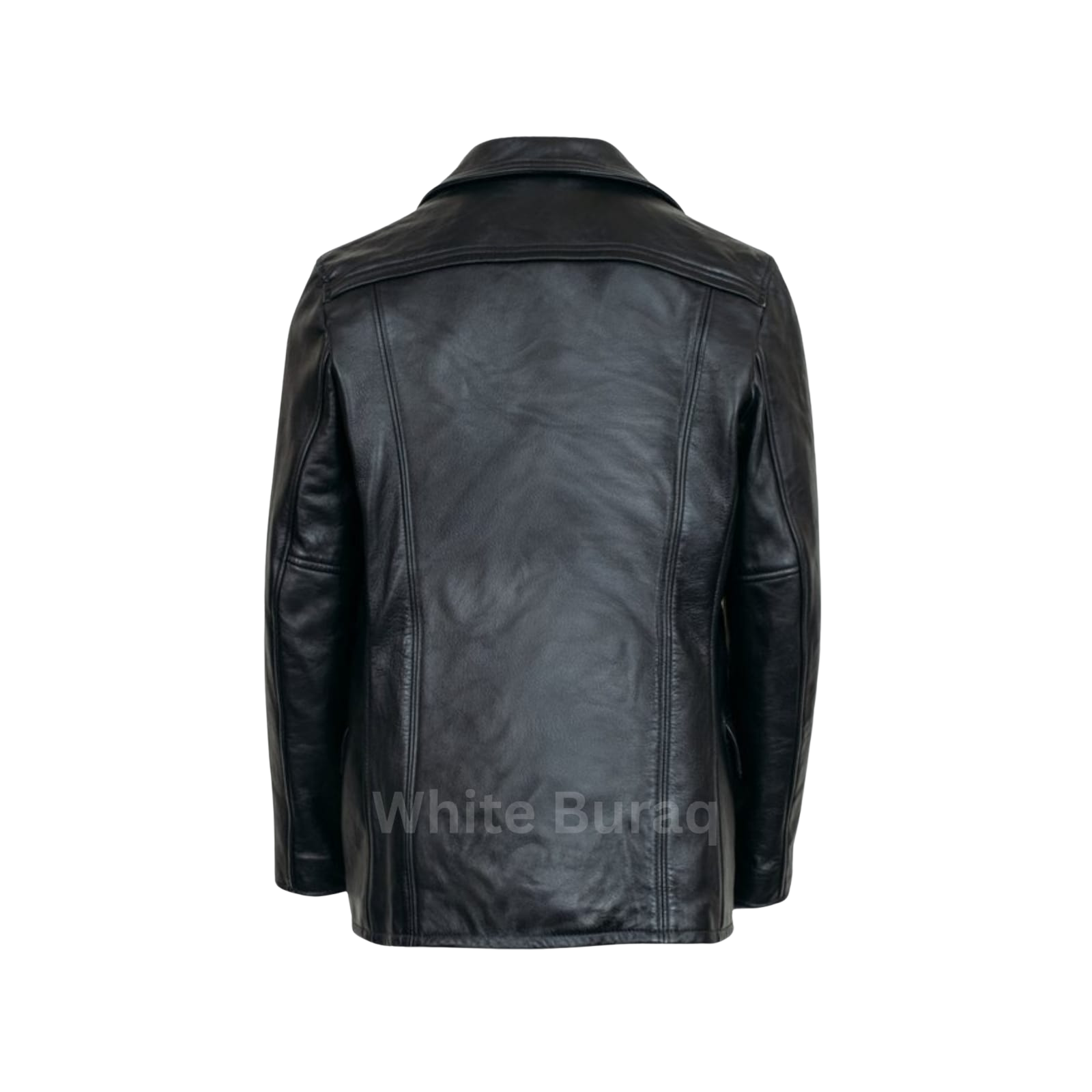 Black leather jacket