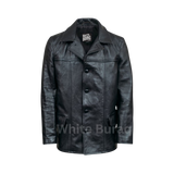 Men's Leather Car Coat