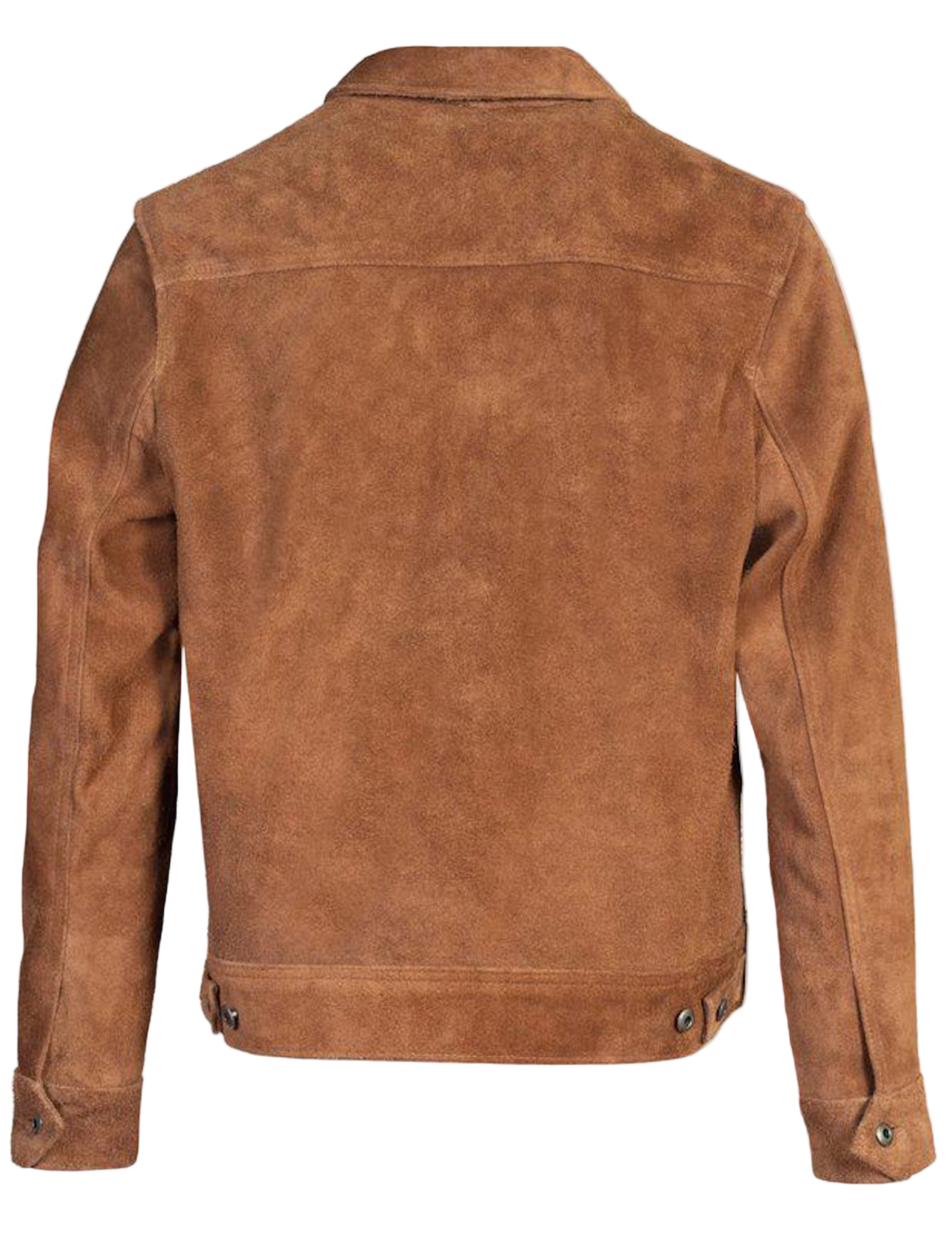 Brown suede jacket