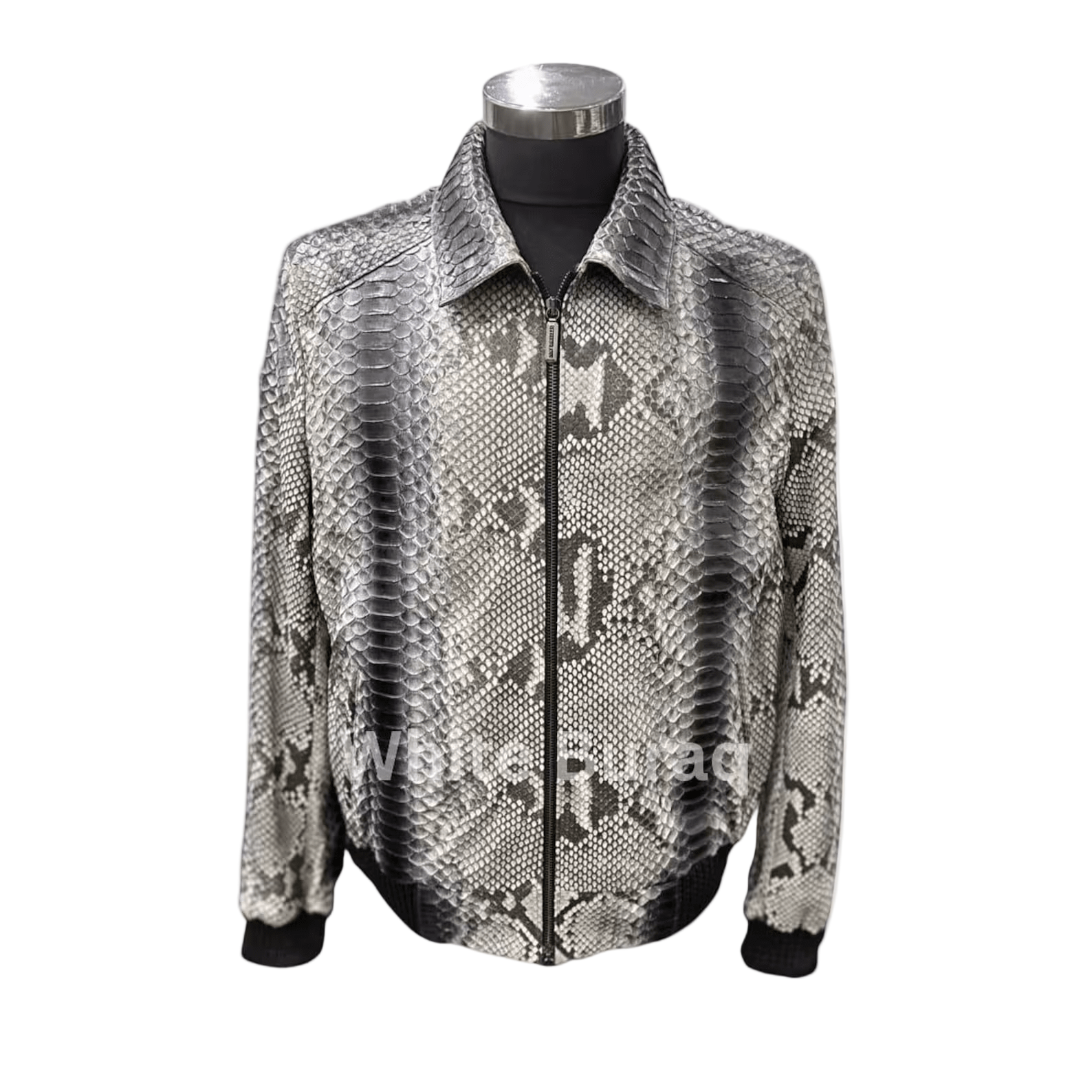 Snakeskin pattern jacket