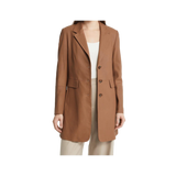 Brown coat worn by a person