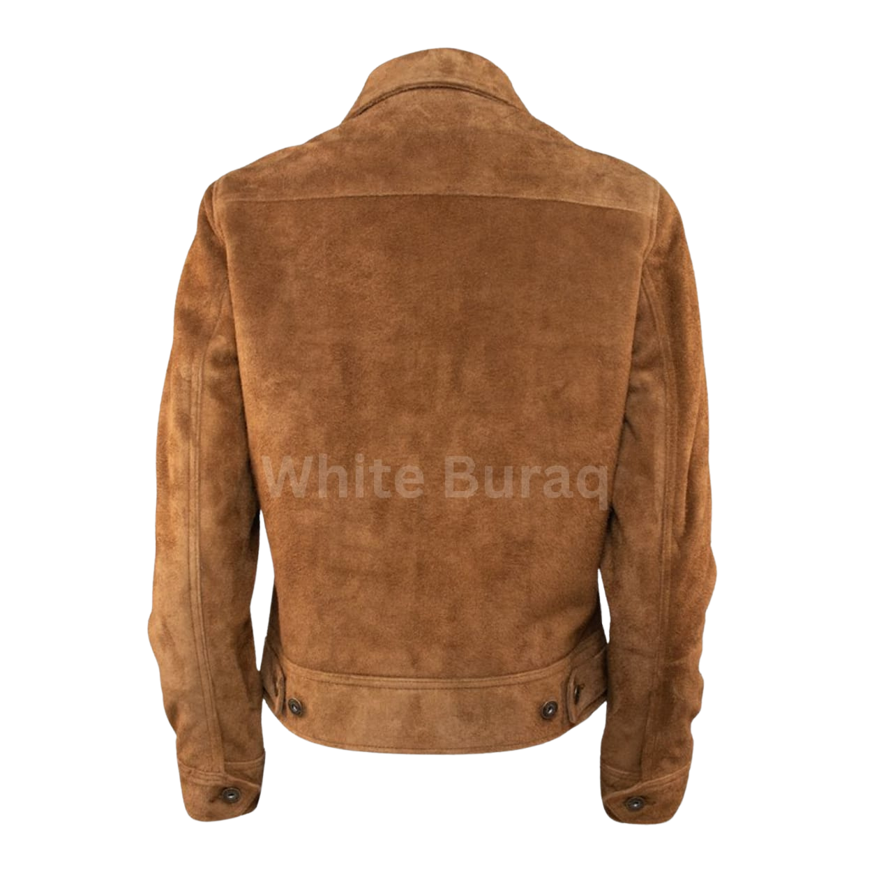 Brown suede jacket