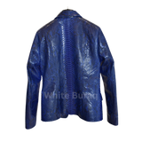 Blue sequin jacket