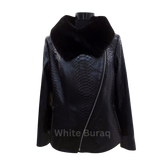 Black Python Jacket