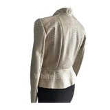 Textured beige jacket