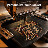 Personalize your jacket with custom embroidery