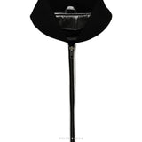 Men's Metallic Silver Lambskin Bomber Jacket – view 4