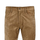 Men's Tan Suede Western Pants – view 4