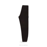 Men's Black Lambskin Suede Cargo Jogger Pants – view 2