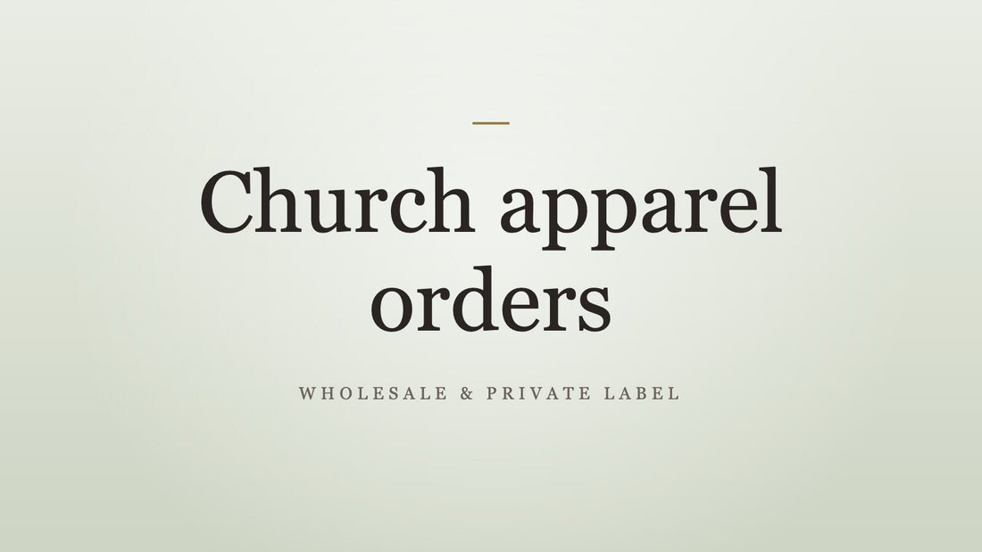 Custom church hoodies and t-shirts: a wholesale ordering guide for ministries