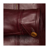 Premier Half Belt Leather Jacket – Timeless 1930s Style