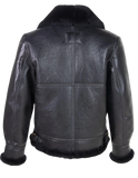 Black leather jacket
