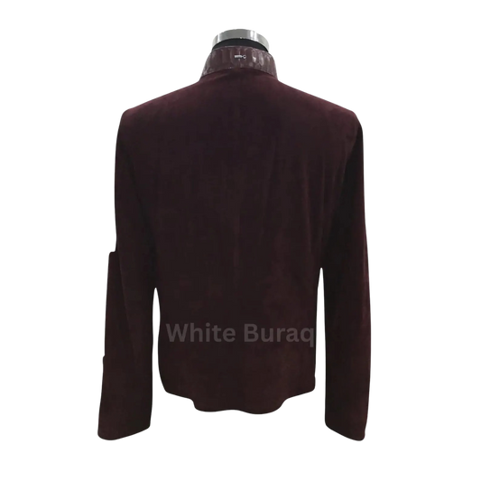 Brown blazer on a mannequin