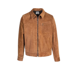 Brown suede jacket