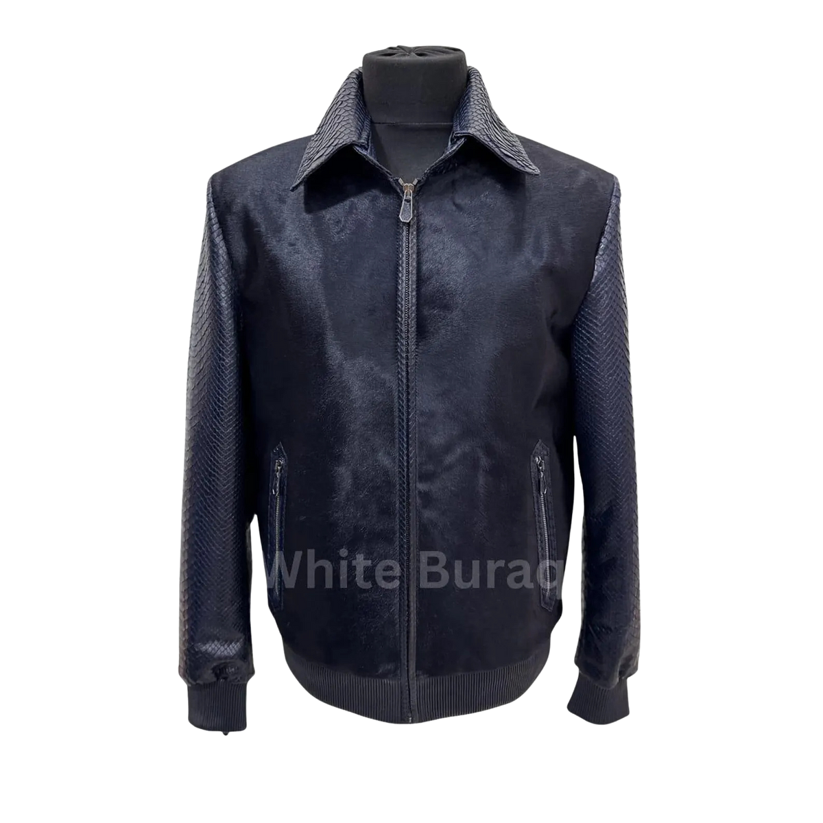 Black jacket on a mannequin 