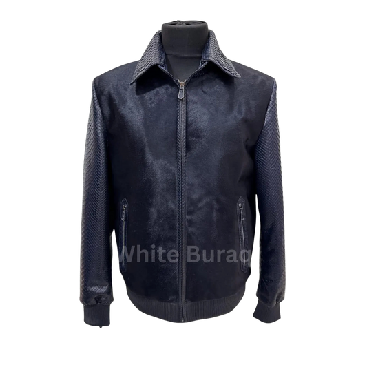 Black jacket on a mannequin 