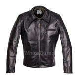 Black leather jacket 