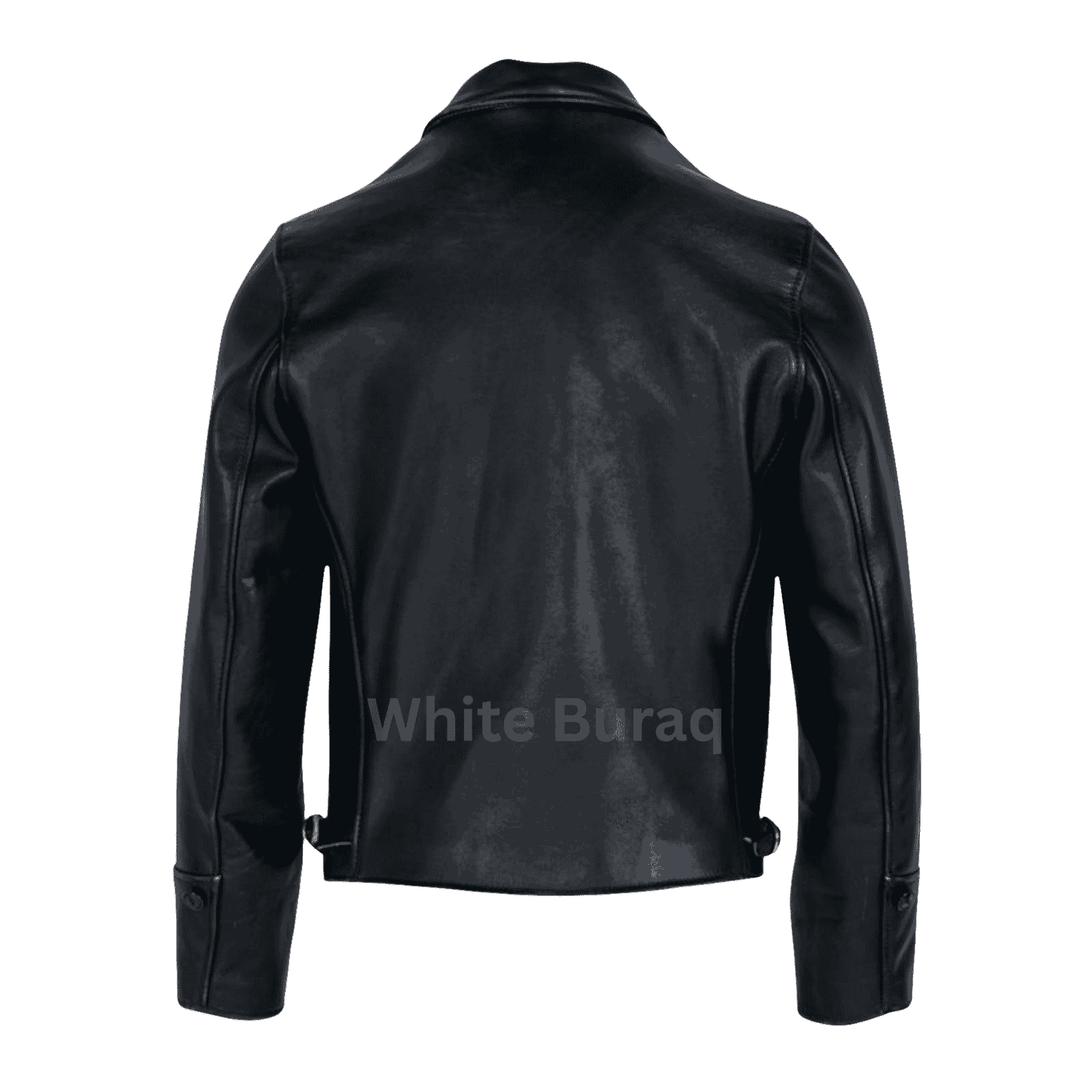 Black Leather Biker Jacket