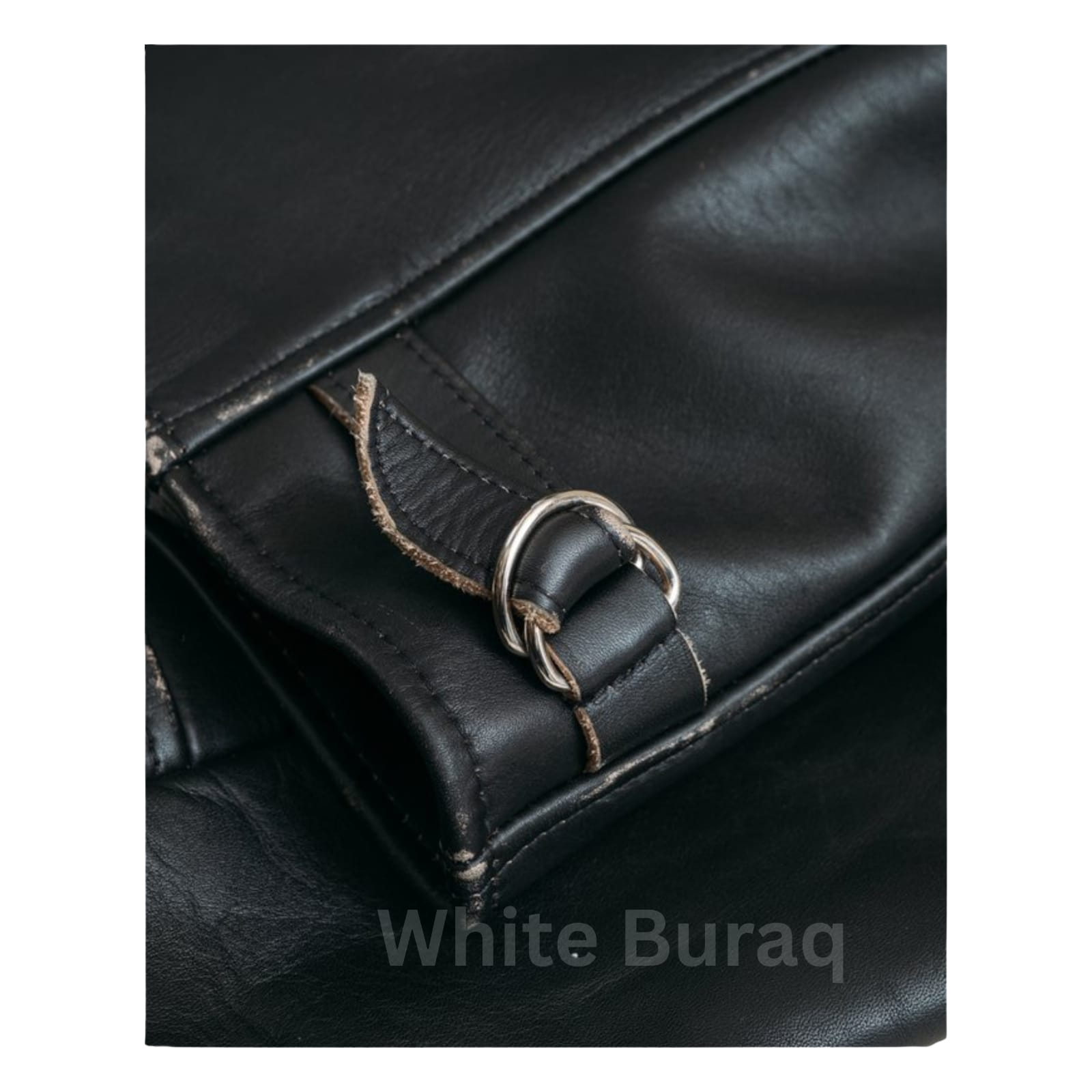 Black Leather Biker Jacket