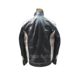 Cafe Racer Snakeskin Leather Jacket 