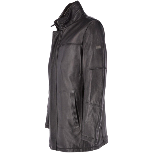 Dark gray jacket with multiple pockets 