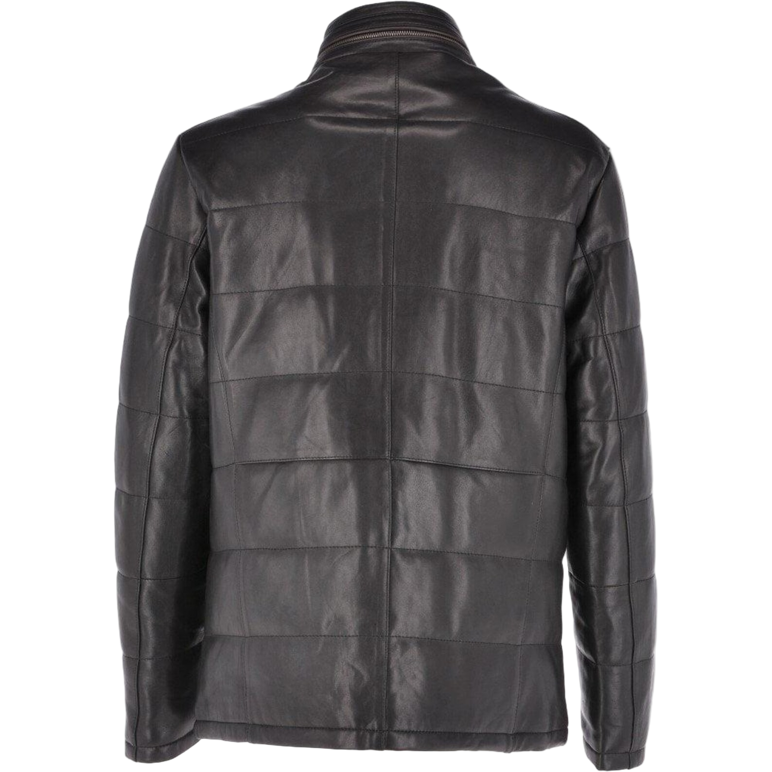 Black leather jacket 