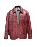 Red textured jacket