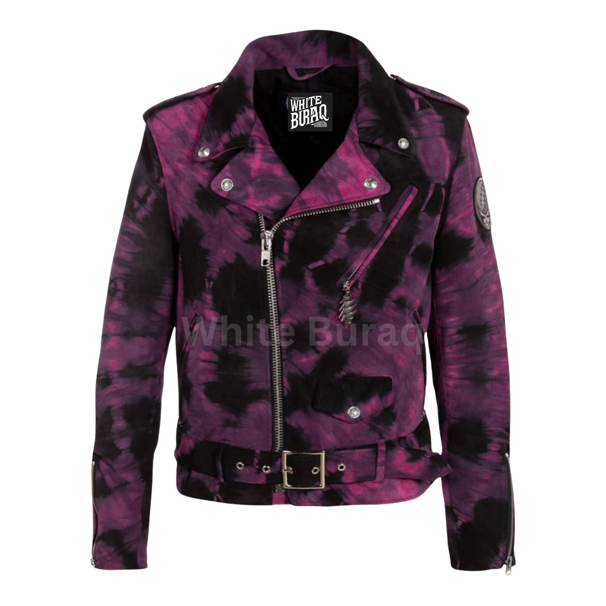 Purple camouflage jacket 