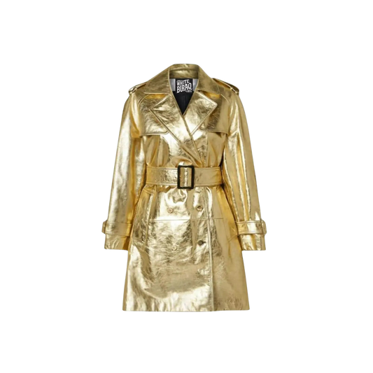 Gold Trench Coat