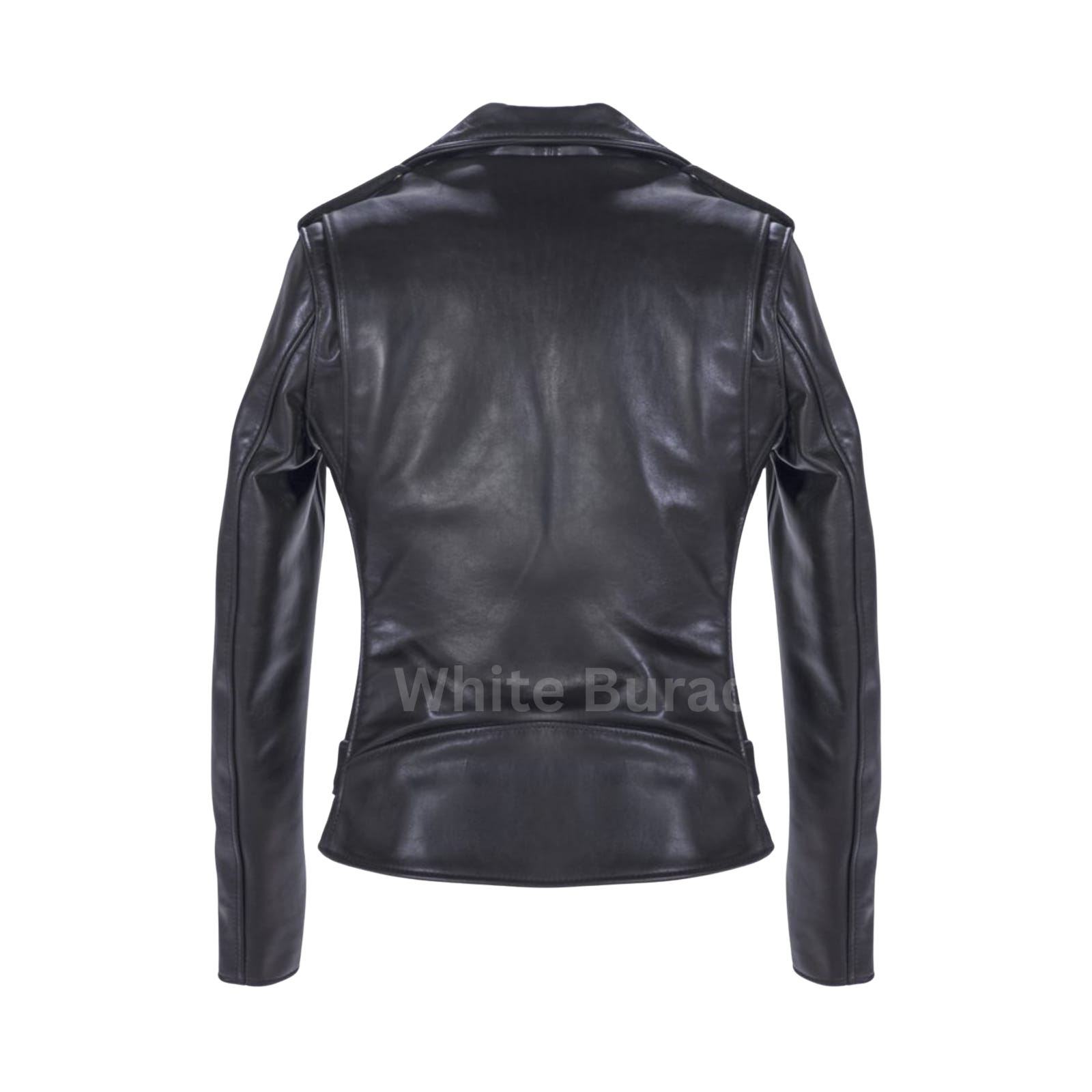 Black leather jacket 