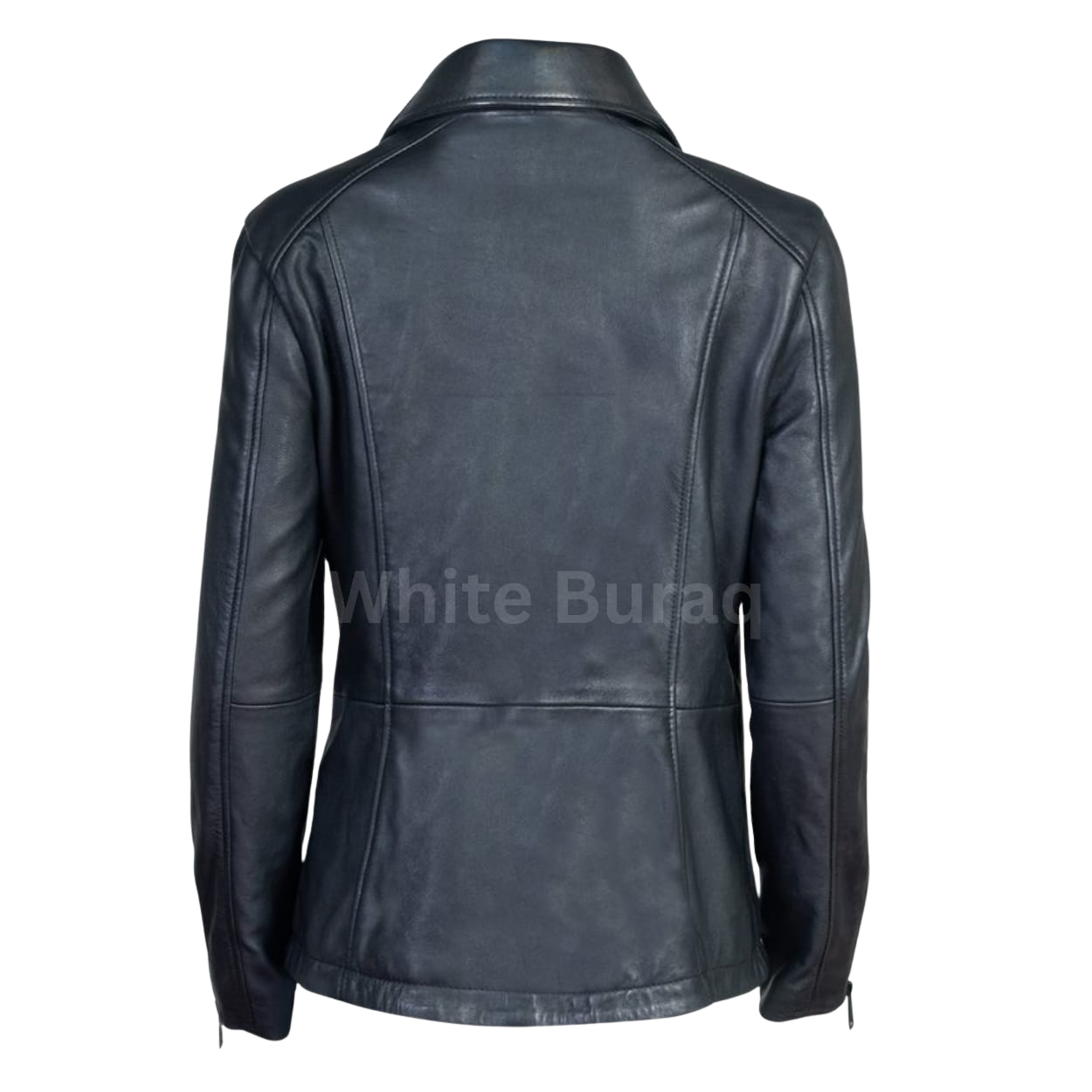 Black leather jacket