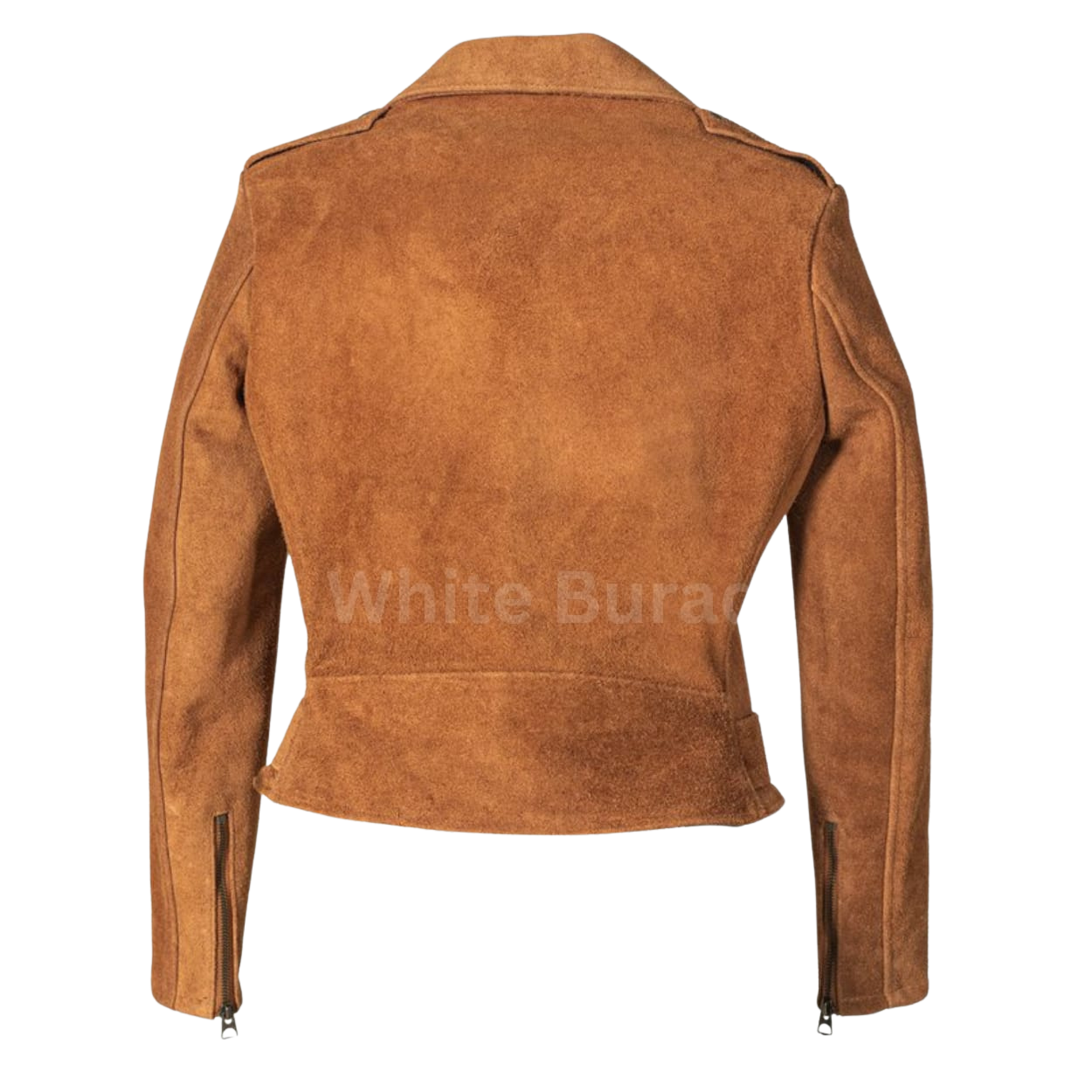 Brown suede jacket 