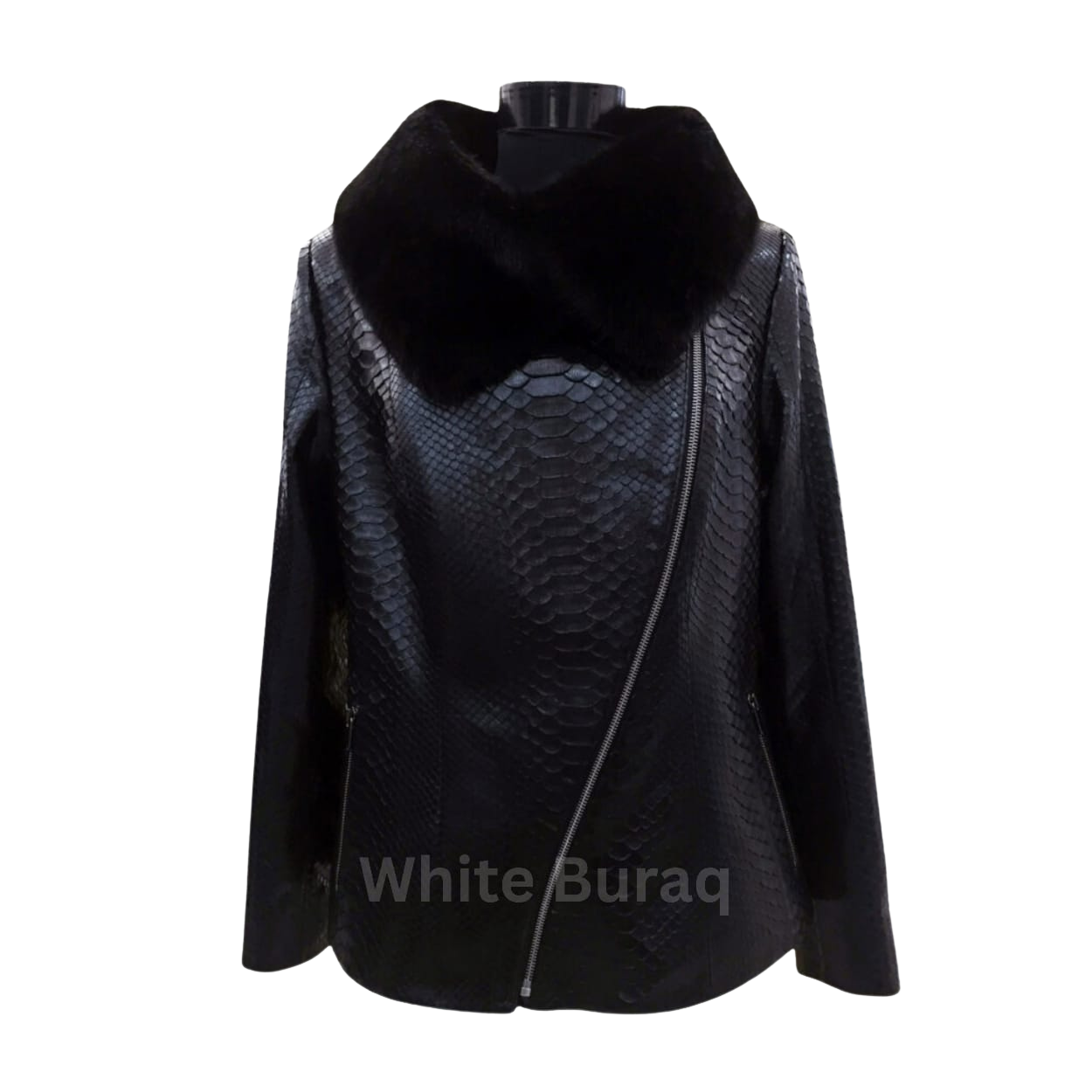 Black Python Jacket