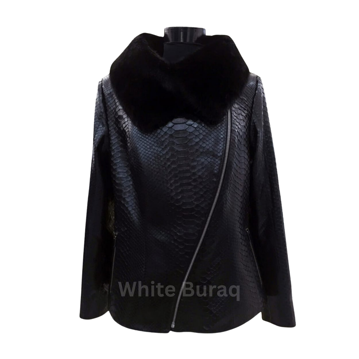 Black Python Jacket