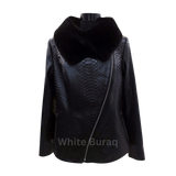Black Python Jacket