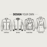 Design your own leather jacket – choose your base style