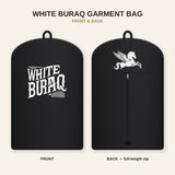 White Buraq Garment Bag – Breathable Jacket & Coat Cover
